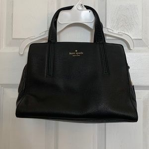 EUC Black Pebbled Leather Kate Spade Handbag